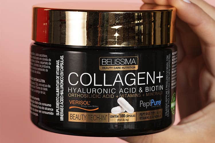 pote de collagen+ (rotina de cuidados com a pele)